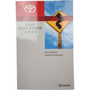 2025‎ Toyota RAV4 Hybrid Multimedia Owner's Manual OM0R195U GU-8